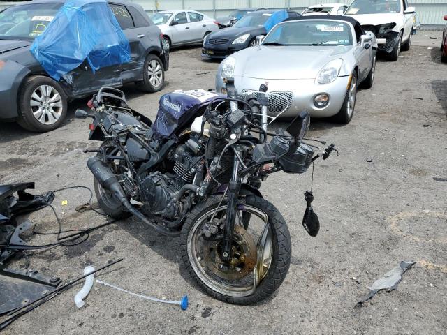 Salvage motorcycles for sale at Pennsburg, PA auction: 2001 Kawasaki EX500 D