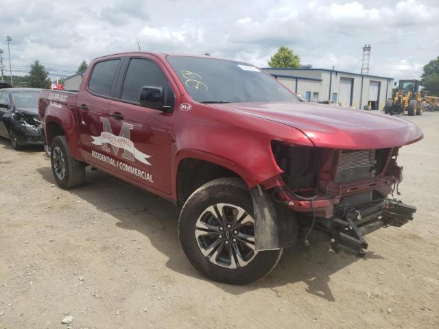 Salvage cars for sale from Copart Finksburg, MD: 2022 Chevrolet Colorado Z