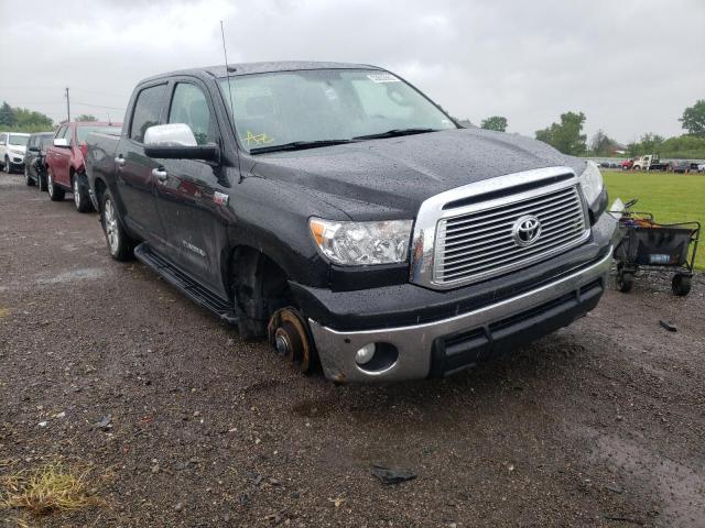 Salvage cars for sale from Copart Columbia Station, OH: 2010 Toyota Tundra CRE
