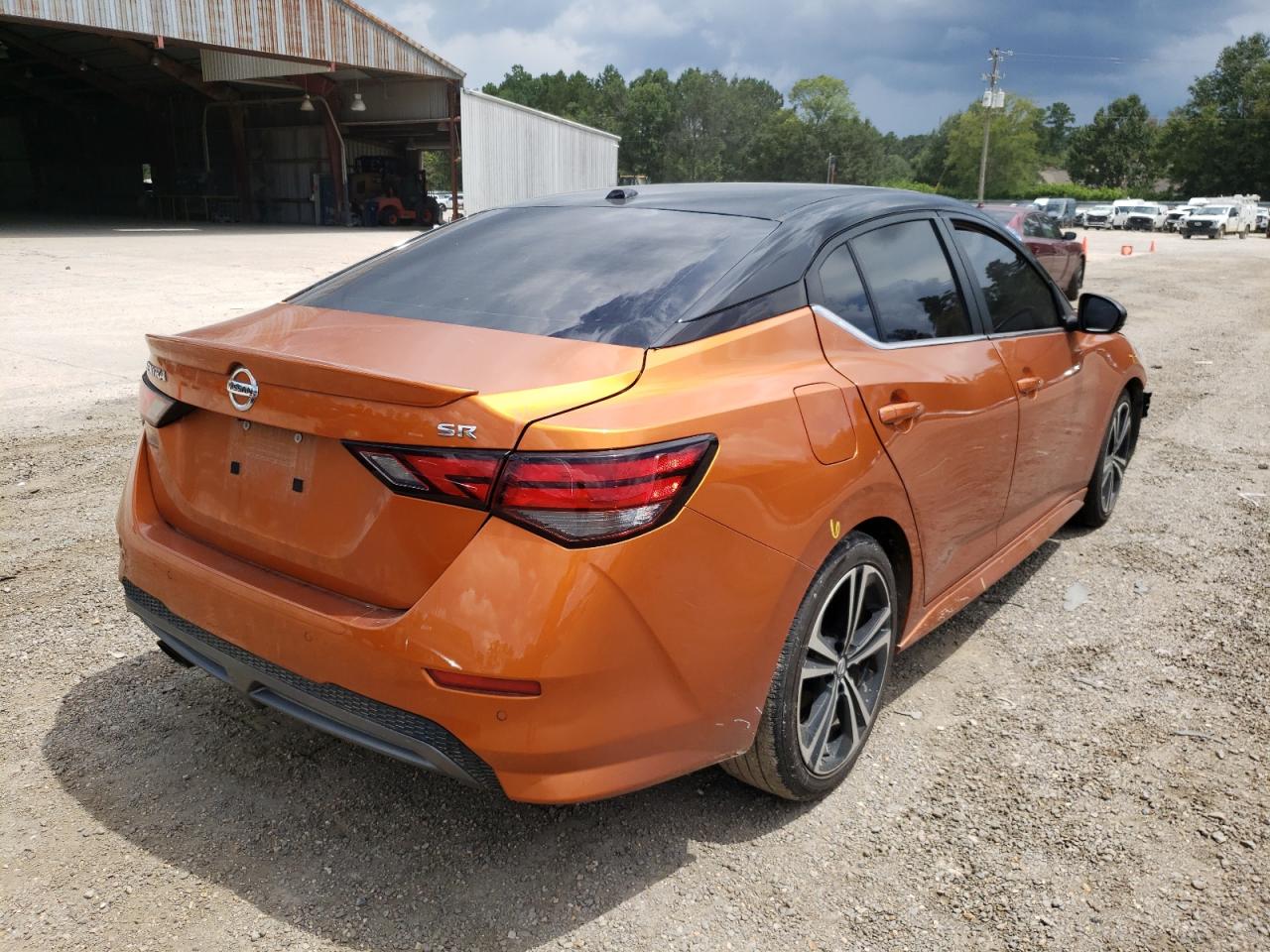 2020 Nissan Sentra Sr VIN: 3N1AB8DV8LY262705 Lot: 51468004