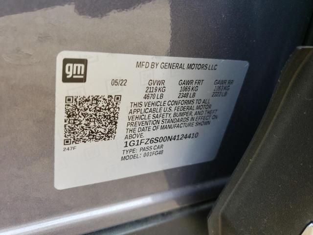 2022 CHEVROLET BOLT EUV P 1G1FZ6S00N4124410