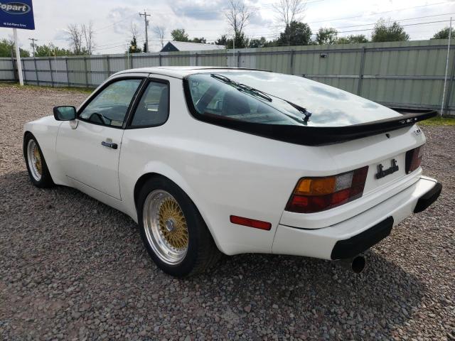 PORSCHE 944 1985 WHITE Photo 3