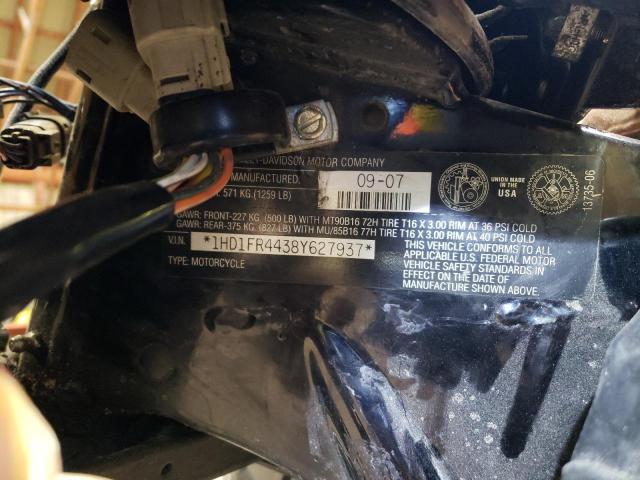 2008 HARLEY-DAVIDSON FLHRC 105T 1HD1FR4438Y627937