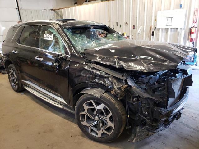Salvage cars for sale from Copart Lyman, ME: 2021 Hyundai Palisade C