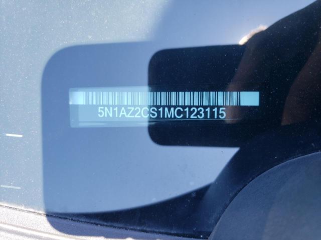 2021 NISSAN MURANO SL 5N1AZ2CS1MC123115