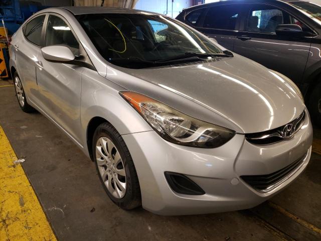 Salvage cars for sale from Copart Wheeling, IL: 2011 Hyundai Elantra GL