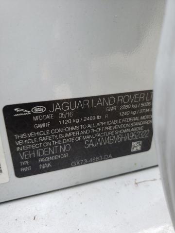 2017 JAGUAR XE FIRST E SAJAN4BV6HA952322