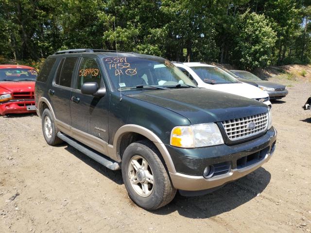 Salvage cars for sale from Copart Lyman, ME: 2002 Ford Explorer Eddie Bauer