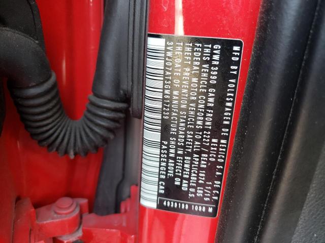 2016 VOLKSWAGEN BEETLE SE 3VWJ07AT3GM617239