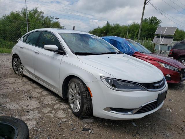 Salvage cars for sale from Copart Indianapolis, IN: 2015 Chrysler 200 Limited