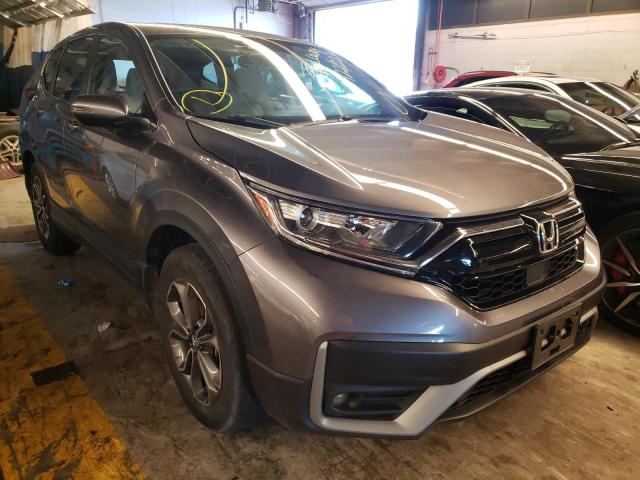 Salvage cars for sale from Copart Wheeling, IL: 2020 Honda CR-V EX
