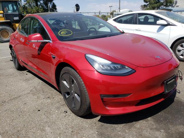 Tesla salvage cars for sale: 2018 Tesla Model 3