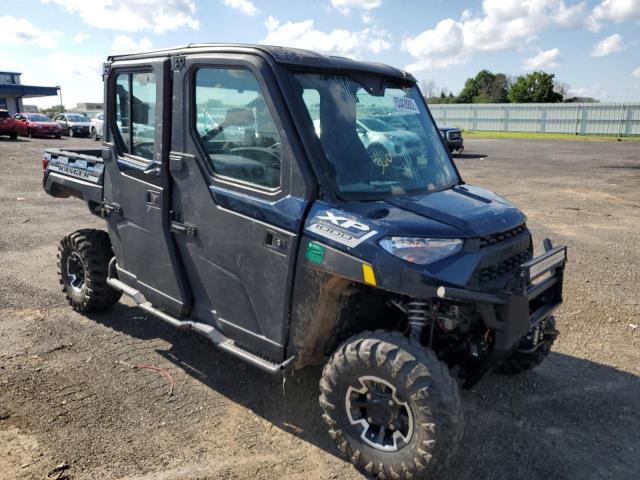 Salvage cars for sale from Copart Mcfarland, WI: 2020 Polaris Ranger CRE