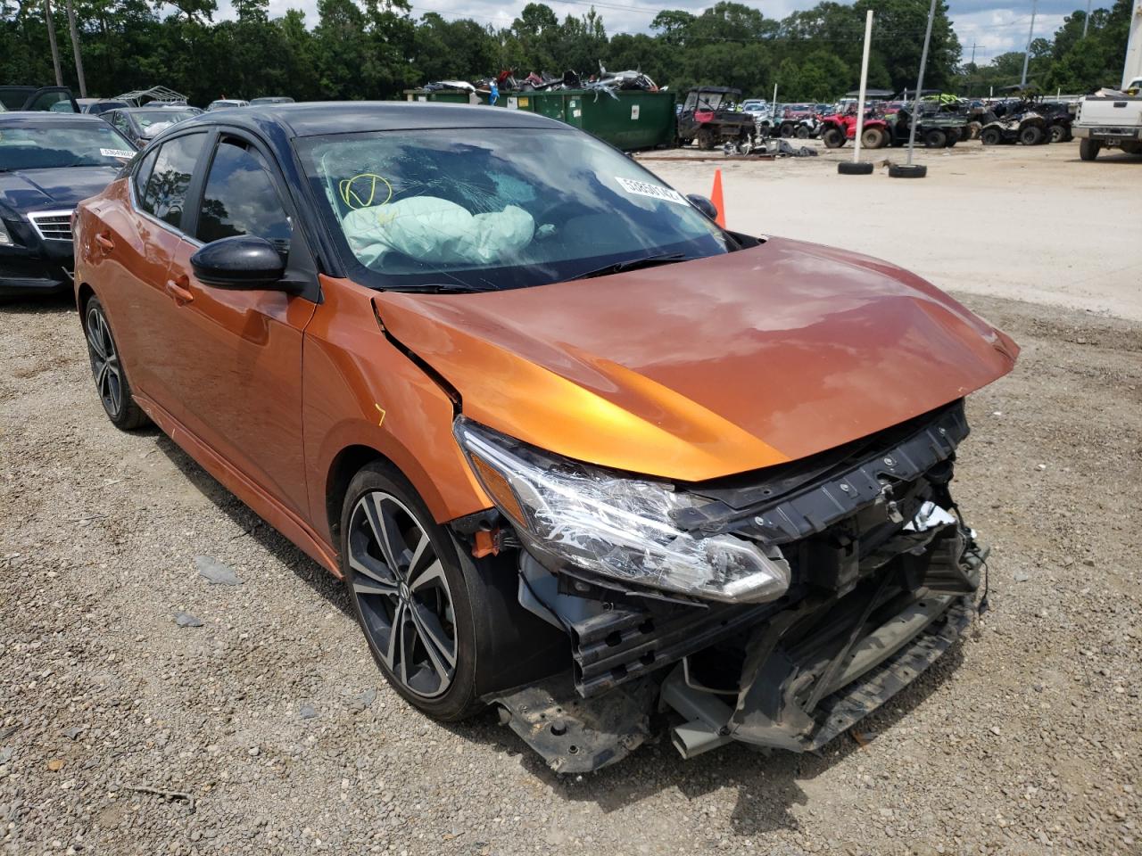 2020 Nissan Sentra Sr VIN: 3N1AB8DV8LY262705 Lot: 51468004
