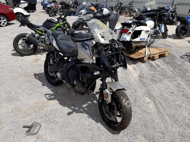 Salvage motorcycles for sale at Las Vegas, NV auction: 2017 Kawasaki KLE650 F