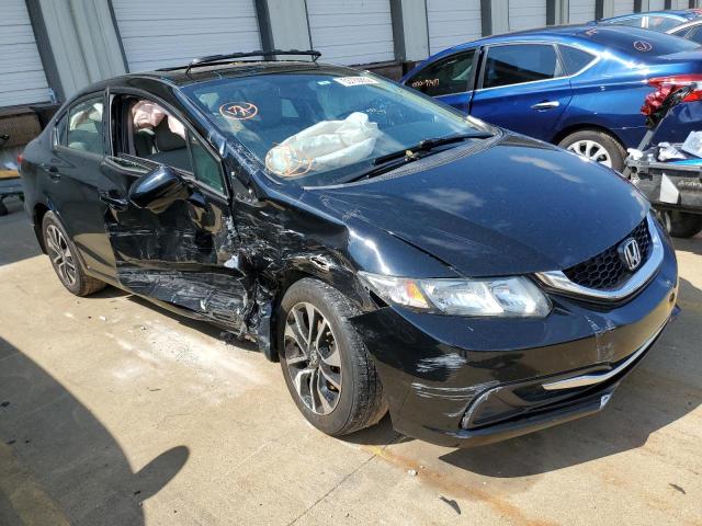 Salvage cars for sale from Copart Louisville, KY: 2015 Honda Civic EX
