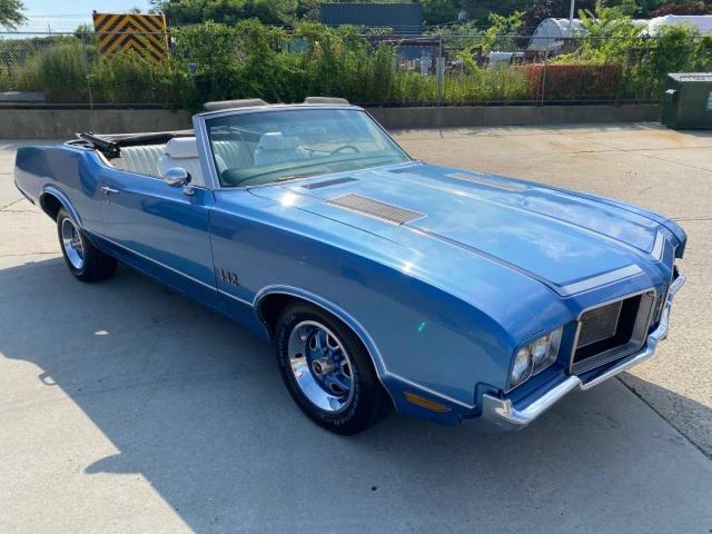 Salvage cars for sale at Brookhaven, NY auction: 1971 Oldsmobile Cutlass