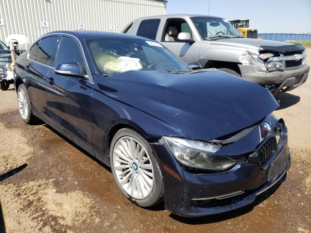 Salvage cars for sale from Copart Rocky View County, AB: 2015 BMW 328 XI