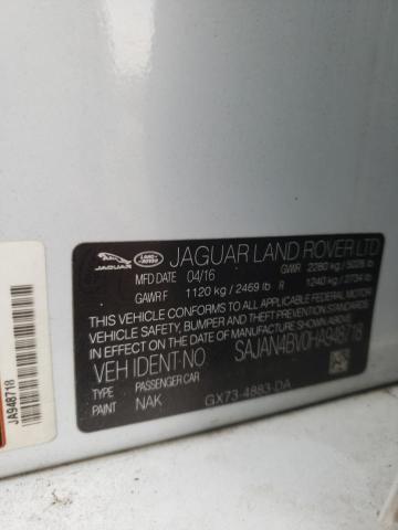 2017 JAGUAR XE FIRST E SAJAN4BV0HA948718