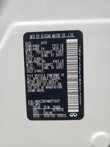 2021 INFINITI QX80 SENSO JN8AZ2BE4M9273527