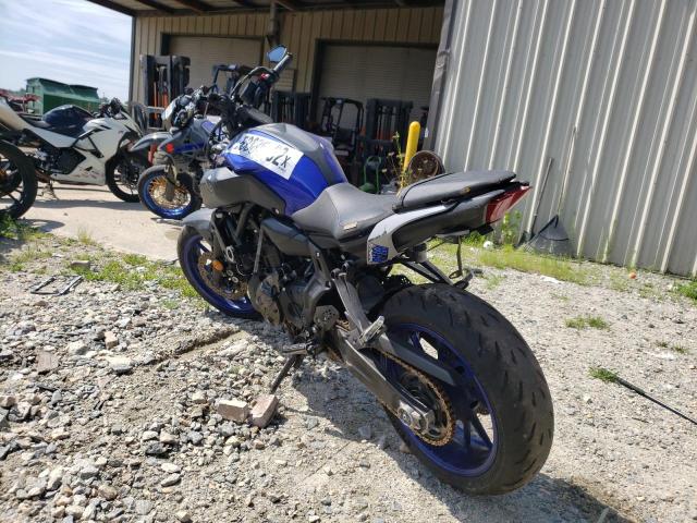 2020 YAMAHA MT07 JYARM27E2LA006885