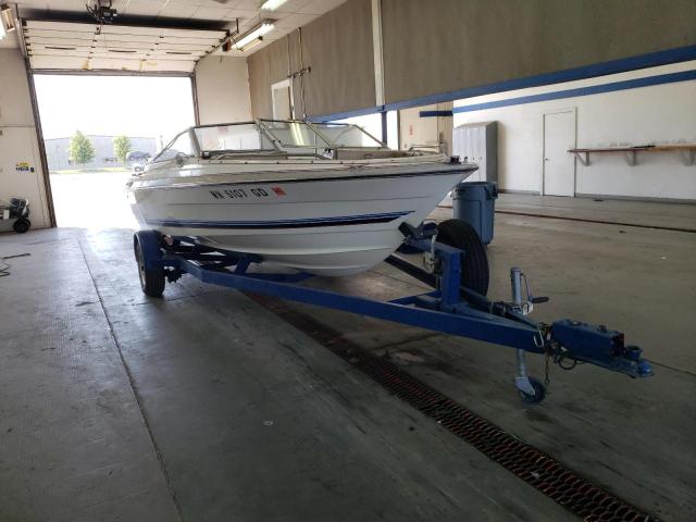 Salvage boats for sale at Pasco, WA auction: 1984 Bayliner Boat With Trailer