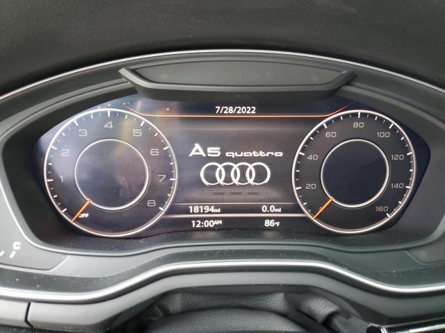 2019 AUDI A5 PRESTIG - WAUFNCF58KA017803