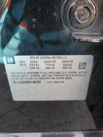 2015 CHEVROLET IMPALA LT - 1G1125S38FU146790