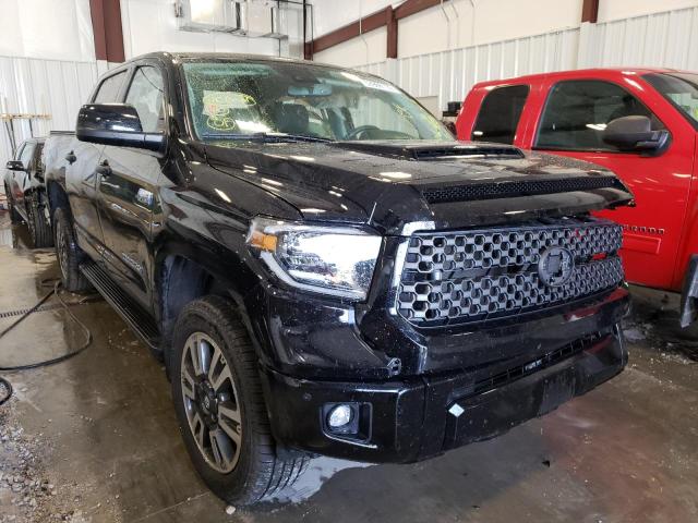 Salvage cars for sale from Copart Franklin, WI: 2020 Toyota Tundra CRE