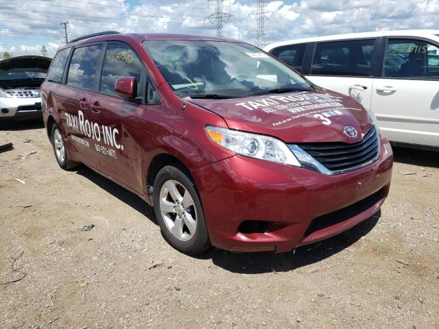 Toyota Sienna salvage cars for sale: 2013 Toyota Sienna LE