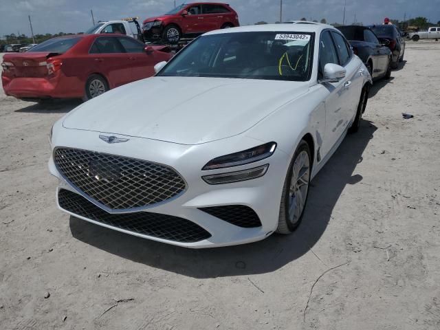 2022 GENESIS G70 BASE KMTG34TA0NU097588