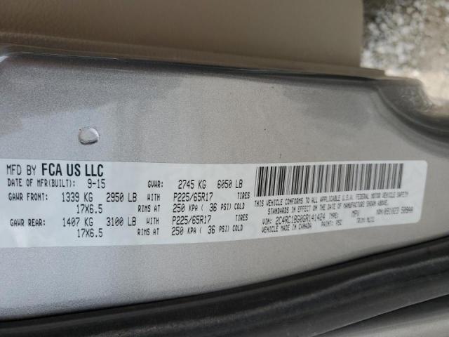 2016 CHRYSLER TOWN&COUNT 2C4RC1BG0GR141424