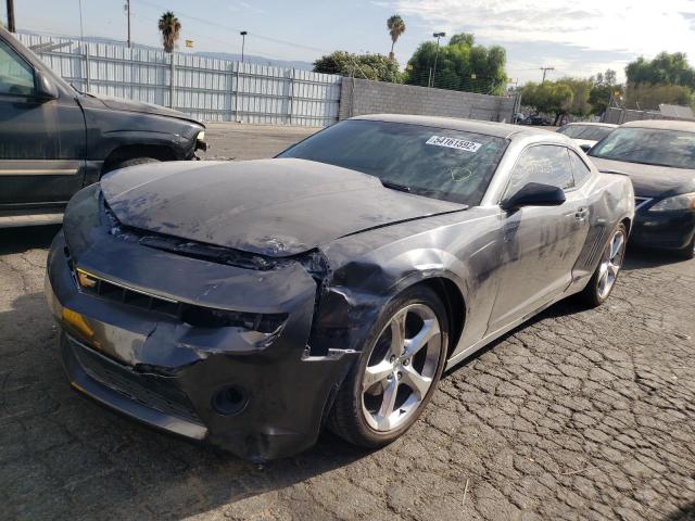 CHEVROLET CAMARO 2014 GRAY Photo 2