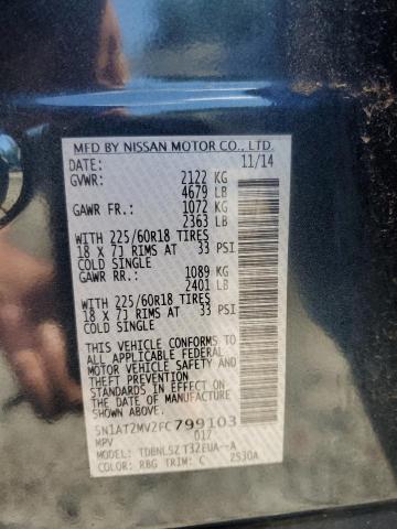 2015 NISSAN ROGUE S - 5N1AT2MV2FC799103