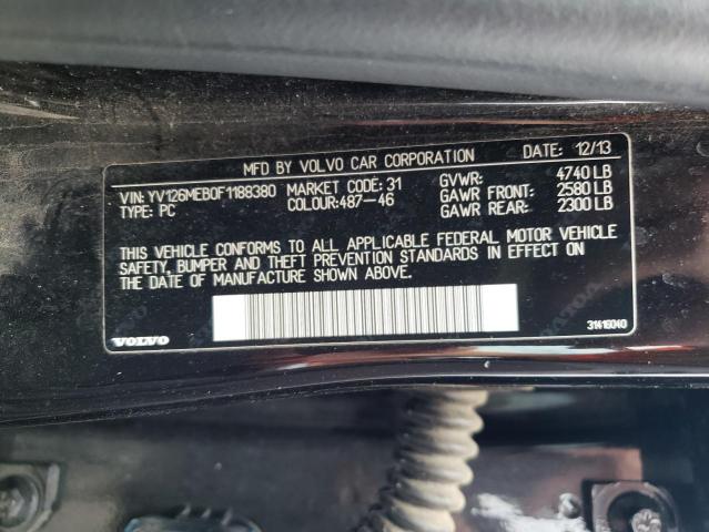 2015 VOLVO V60 PREMIE YV126MEB0F1188380
