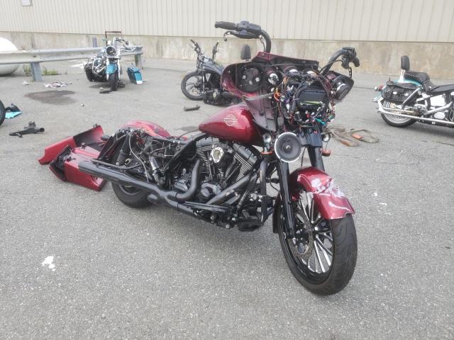 Salvage cars for sale from Copart Exeter, RI: 2013 Harley-Davidson Flhx Street