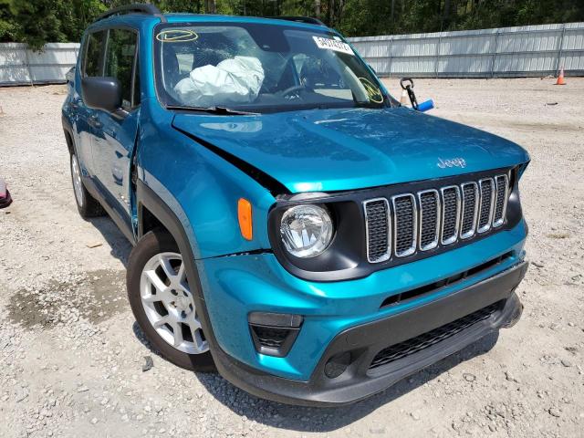 Salvage cars for sale from Copart Knightdale, NC: 2021 Jeep Renegade S