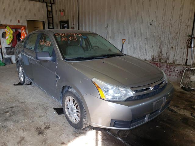 Salvage cars for sale from Copart Lyman, ME: 2008 Ford Focus SE