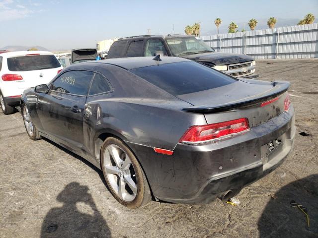CHEVROLET CAMARO 2014 GRAY Photo 3