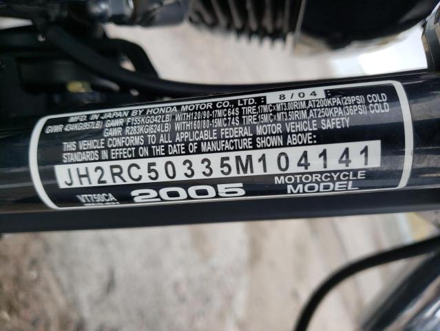 2005 HONDA VT750 CA JH2RC50335M104141