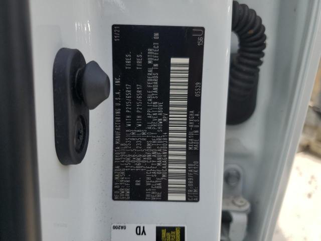 2022 TOYOTA COROLLA CR 7MUCAAAG4NV003814