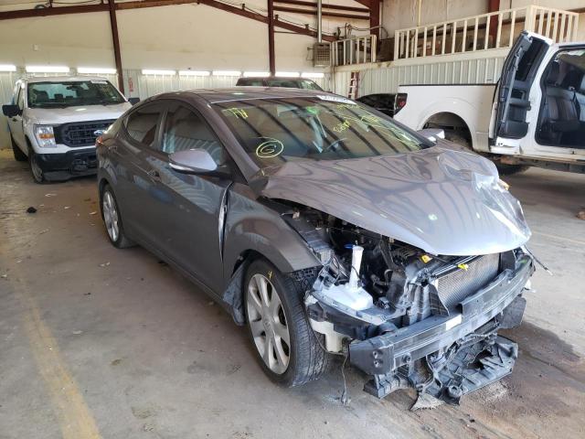 Salvage cars for sale from Copart Longview, TX: 2013 Hyundai Elantra GL