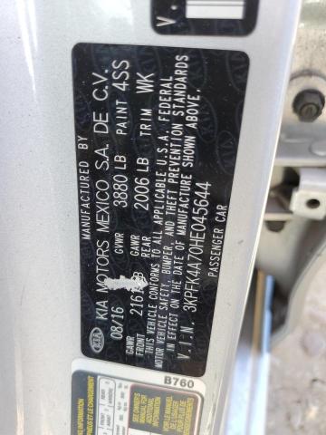 3KPFK4A70HE045644 KIA FORTE LX