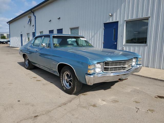 Salvage cars for sale from Copart Columbia Station, OH: 1971 Chevrolet Malibu