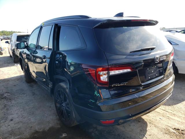 2020 HONDA PILOT BLAC 5FNYF6H70LB013844