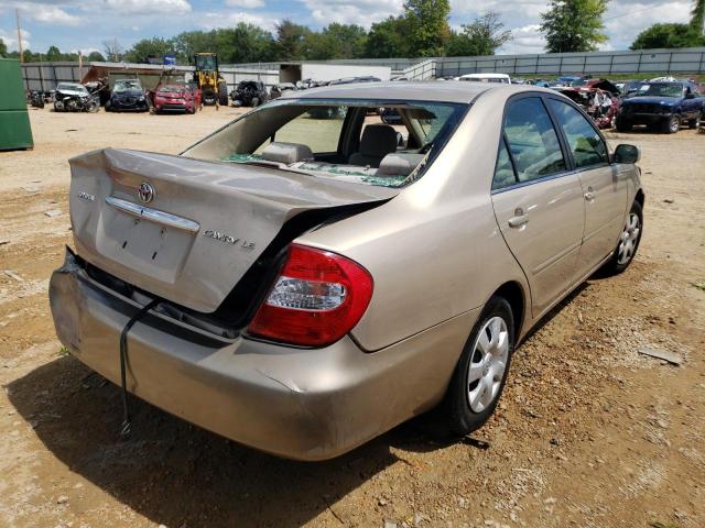 2002 TOYOTA CAMRY LE VIN: 4T1BE32K82U098602
