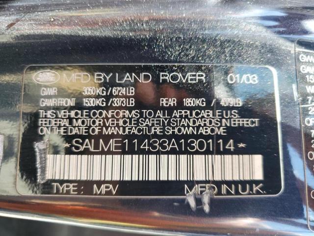 SALME11433A130114 Land Rover Range Rover Hse