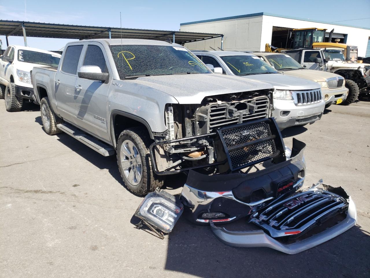 2018 GMC Sierra K1500 Slt VIN: 3GTU2NERXJG418191 Lot: 52976572