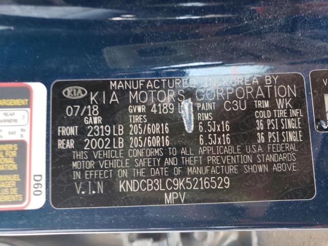 2019 KIA NIRO FE - KNDCB3LC9K5216529