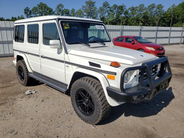 MERCEDES-BENZ G 500 2008 white 4dr spor gas WDCYR49E68X175851 photo #1